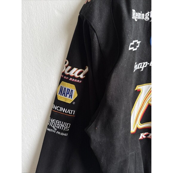 Vintage Dale Earnhardt Jeff Hamilton Racing Jacket Mens 2XL Budwiser (Not CHASE) - Picture 5 of 11